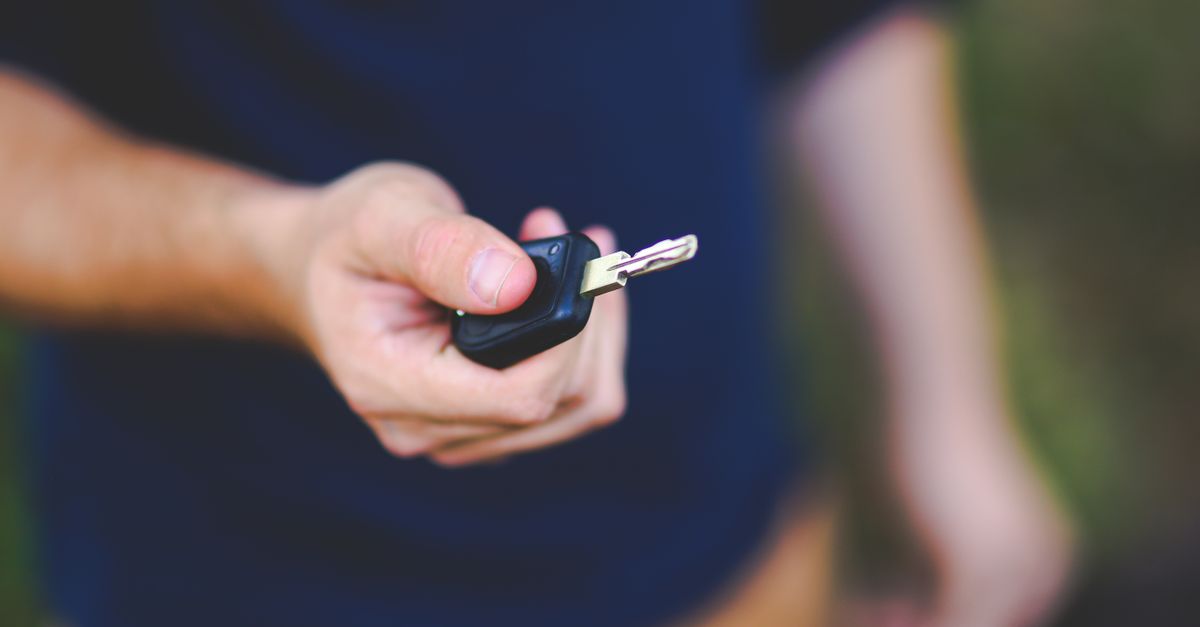 Chevrolet car key fob — Damian Keys & Doors Solutions
